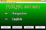 Freelang Dictionary v3-5 - Angol nyelvgyakorló ingyenes letöltése