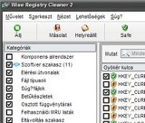 Wise Registry Cleaner v2.96 (magyar) - Ingyenes rendszerkarbantartó ingyenes letöltése