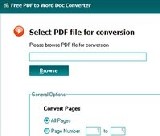 Free PDF to Word Doc Converter v1.1 - PDF dokumentumok átalakítása ingyenes letöltése