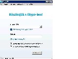 Skype 3.8.0.115 (magyar) Internetes telefon. ingyenes letöltése