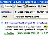 Archivarius 3000 v4.19 (magyar) Dokumentumok, tartalmak keresése. ingyenes letöltése